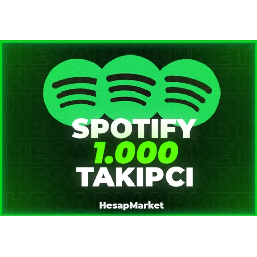  Spotify 1.000 Adet Takipçi