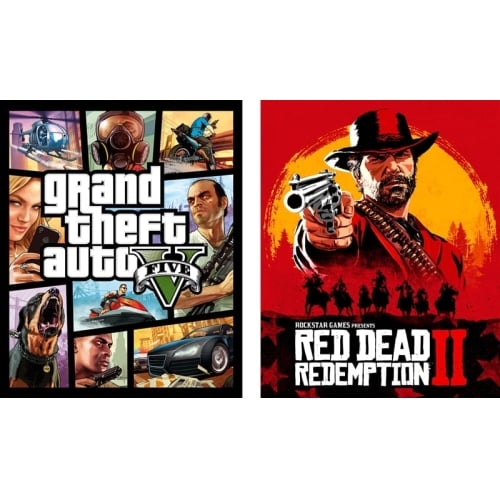  GTA 5 + RDR 2 +GARANTİ +DESTEK