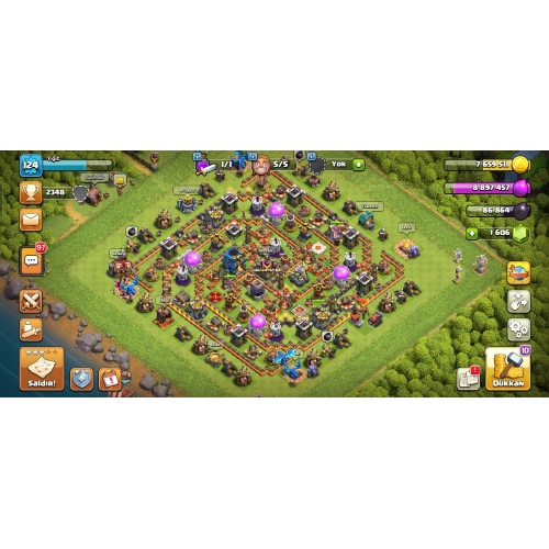  Clash Of Clans Kostümlü Yatırımlı Efsane Hesap