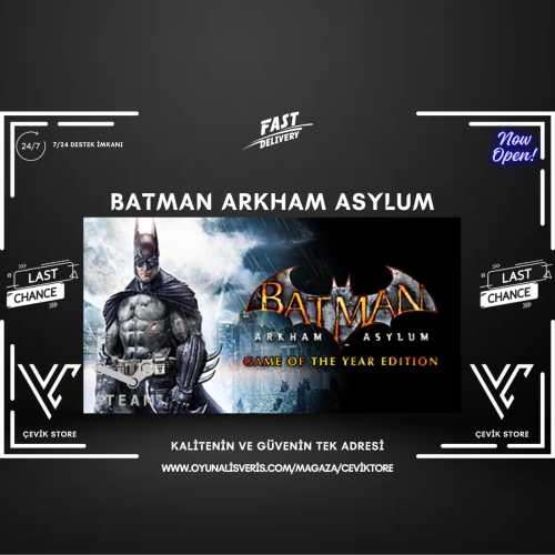  ⭐ Batman Arkham Asylum⭐+ Garanti⭐