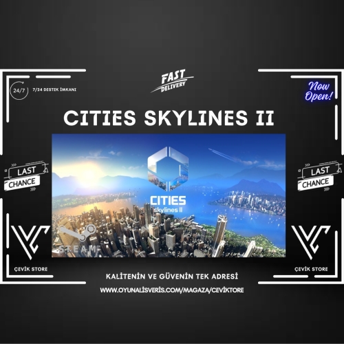  ⭐CITIES SKYLINES II⭐+ Garanti⭐