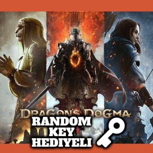  Dragon\s Dogma 2  + Random Key Hediye + ÖMÜR BOYU GARANTİ