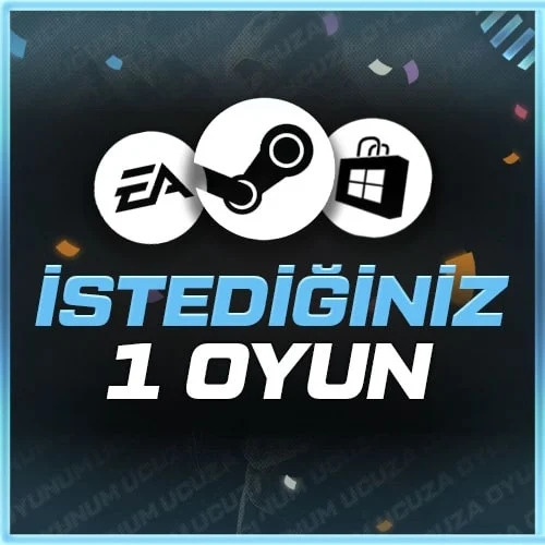  İstediğiniz 1 Oyun Garanti + Destek