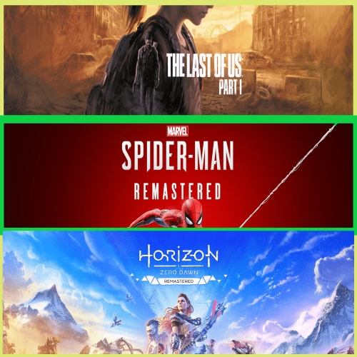  The Last of Us Part I + Spider R. + Horizon R.