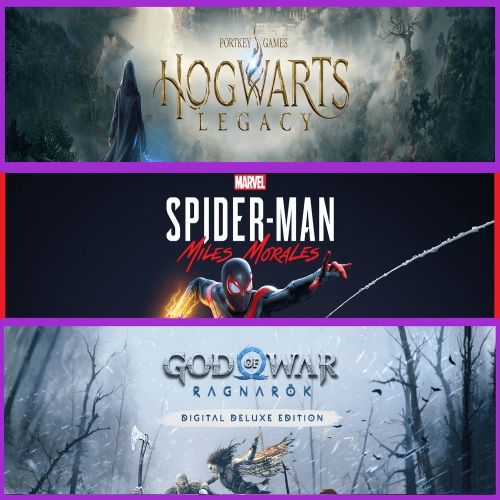  Hogwarts Legacy + Miles Morales + Ragnarök