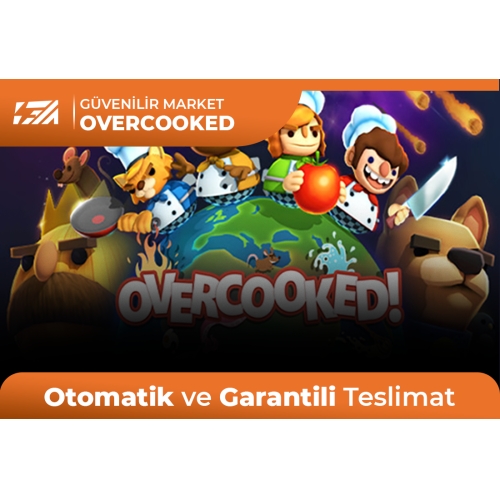  Overcooked + Garanti + Destek