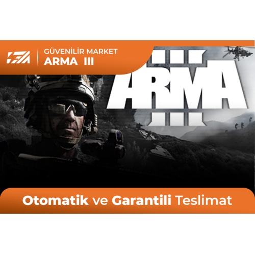  Arma 3 + Garanti + Destek