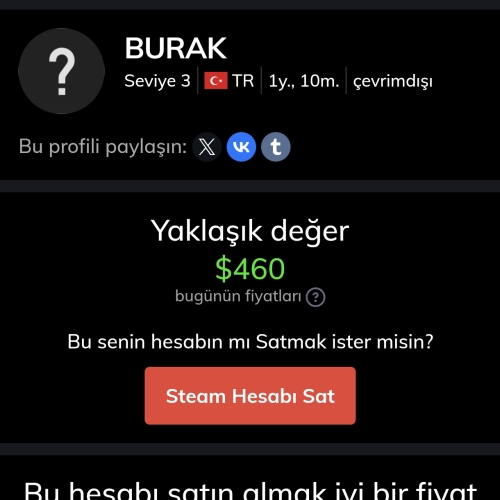  Hesap çok uçuz acil