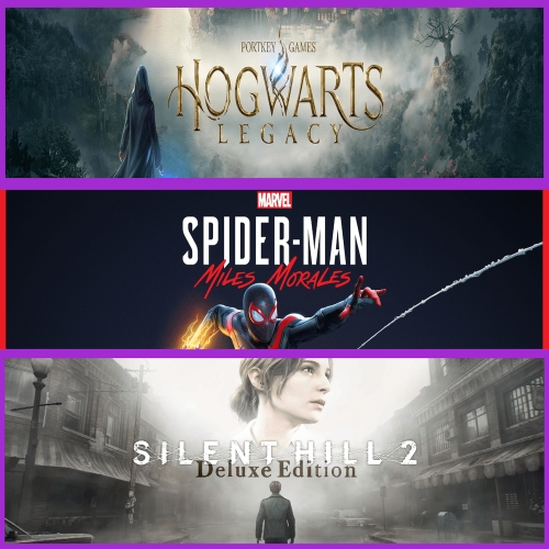  Hogwarts Legacy + Miles Morales + Silent Hill 2