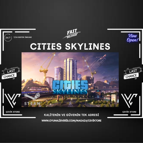  ⭐CITIES SKYLINES⭐+ Garanti⭐