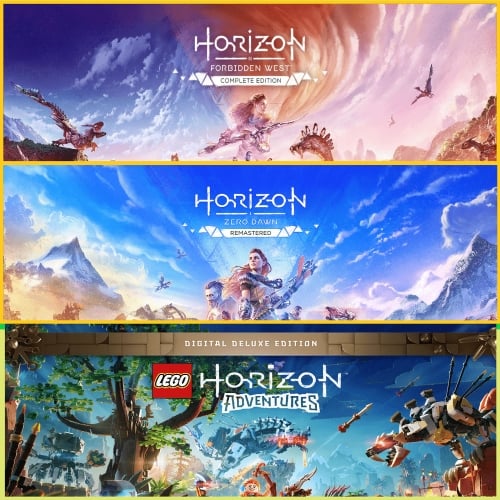  Forbidden West + Zero Dawn + Lego Horizon