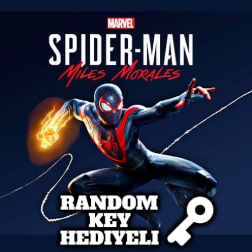  SpiderMan: Miles Morales + Random Key Hediye + ÖMÜR BOYU GARANTİ