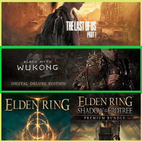  The Last of Us + Black Myth Wukong + Elden