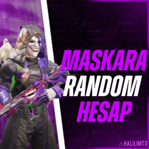  MASKARA RANDOM HESAP- PUBG MOBİLE