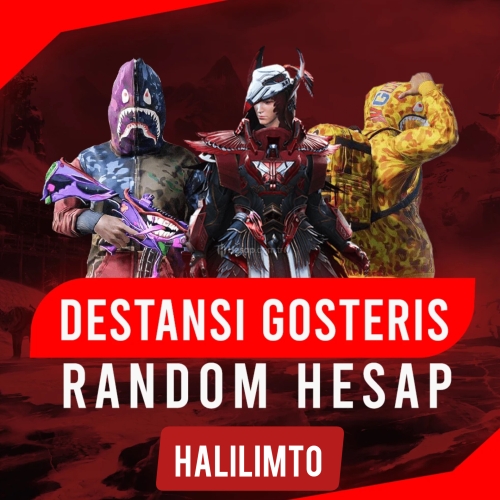  DESTANSI GÖSTERİŞ RANDOM HESAP-PUBG MOBİLE