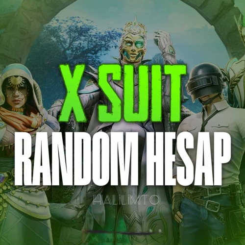  X-SUİT RANDOM HESAP- PUBG mobile