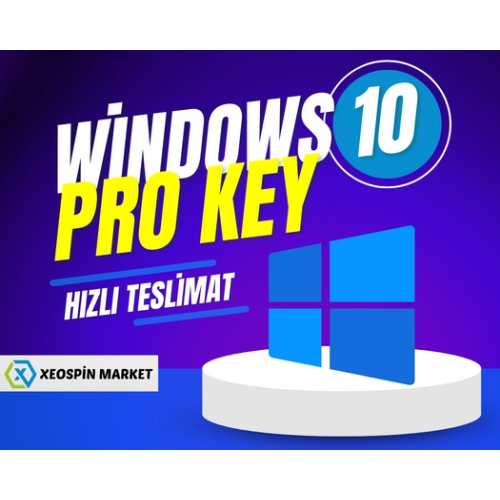  Windows 10 11 Pro Key Kodu Anında Teslimat