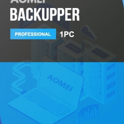  AOMEI Backupper Professional Edition 2 PCs, Lifetime - Windows Key Global