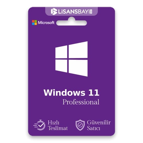  Windows 11 Pro - Retail Online Aktivasyon