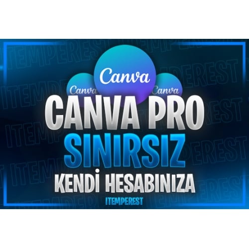  ⭐Hesabınıza Canva PRO + Sınırsız