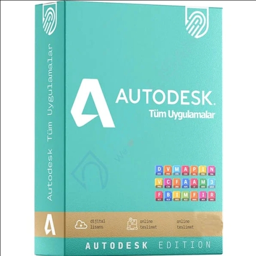  AutoDesk Tüm Uygulamalar 1 Yıllık