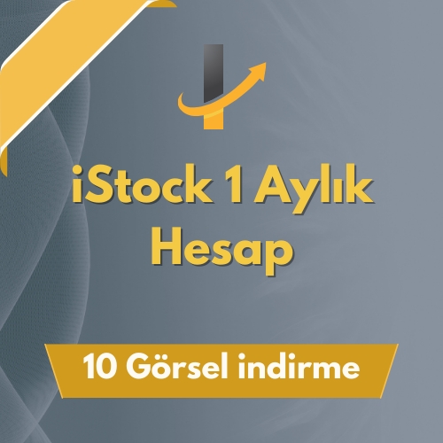  iStock 1 Aylık Hesap - 10 Görsel İndirme