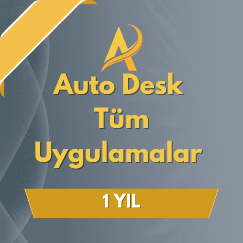  Autodesk Tüm Uygulamalar Hesap 1 Yıl