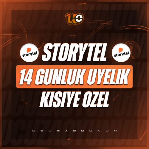  Kişiye Özel 14 Günlük Storytel Üyeliği - 14 Gün