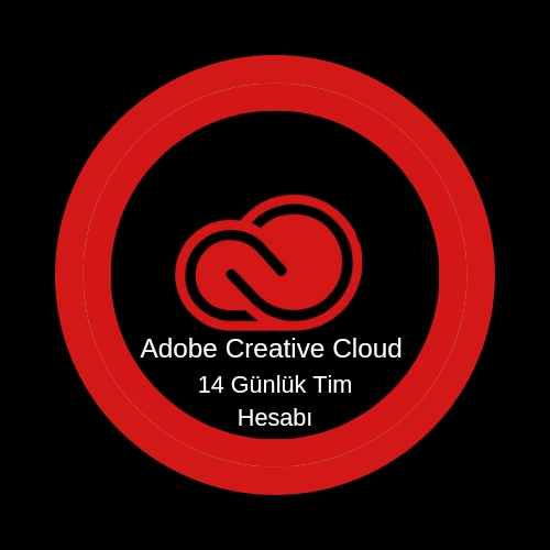  Adobe Creative Cloud - 14 Günlük Tim Hesabı