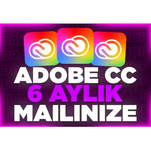  KENDİ MAİLİNİZE 6 AYLIK ADOBE CC + GARANTİ