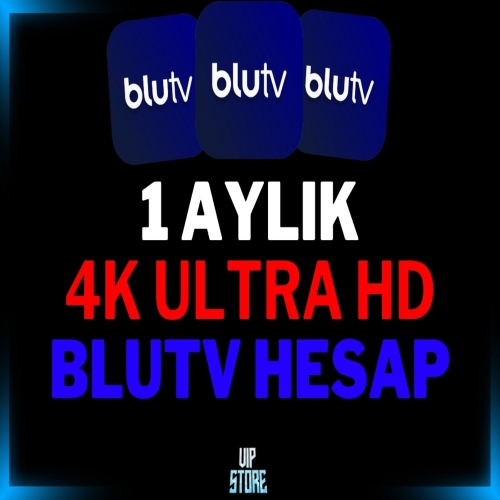  4K ULTRA HD BluTV 1 Aylık