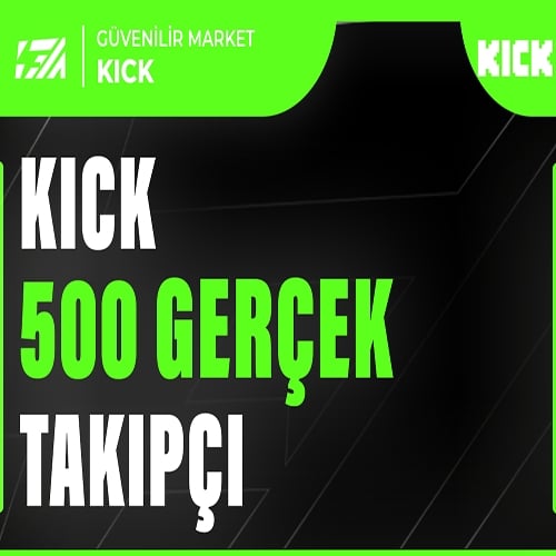  500 Kick Takipçi - HIZLI BÜYÜME