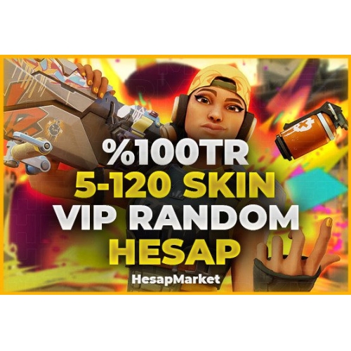  VALORANT 100 TR 5-120 SKIN VİP RANDOM HESAP- Kopya