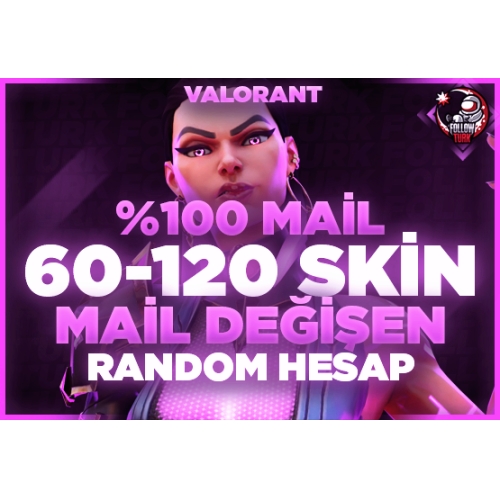  ⭐MAİL DEĞİŞEN 60-120 SKİN RANDOM⭐