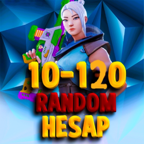  100  TR server  10-120 skin garantili random hesap