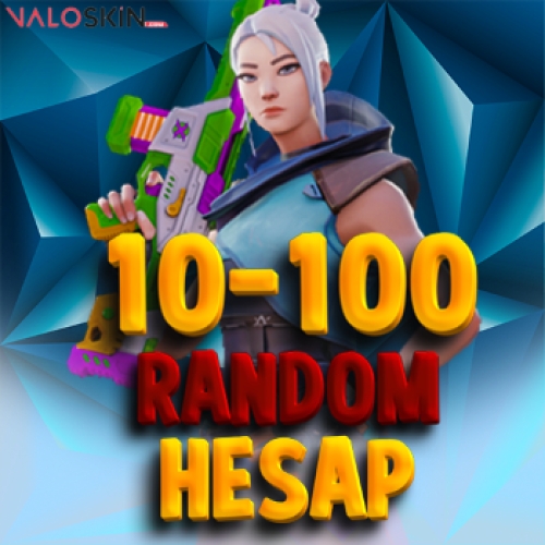  100  TR server  10-100 skin garantili random hesap