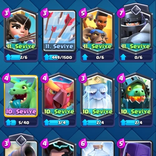  4600kupa clash royale hesap