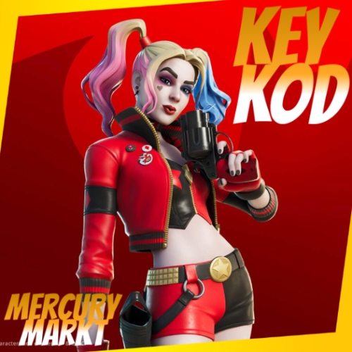  Fortnite - Rebirth Harley Quinn Skin Key