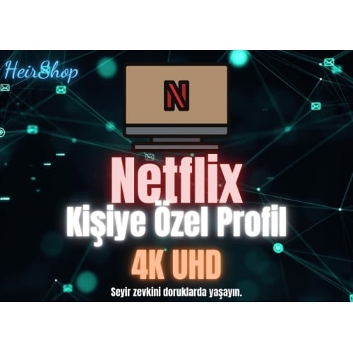  Kişiye Özel Profil ⭐ 4K UHD Netflix