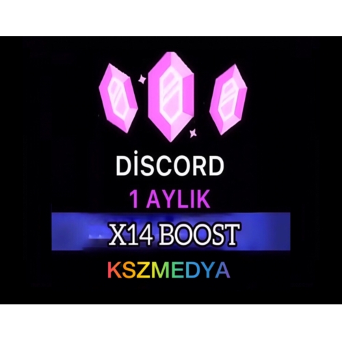  ANINDA TESLİM 1 AYLIK 14X BOOST