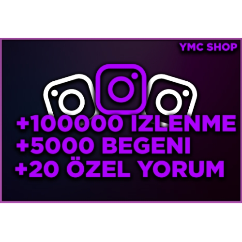  ÖZEL ANLIK TESLİM KEŞFETE ÖZEL UVİP+ PAKETİ 100K