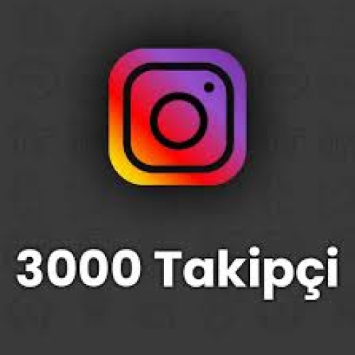  ✓ İnstagram 3000 Kaliteli Türk Takipçi ✓