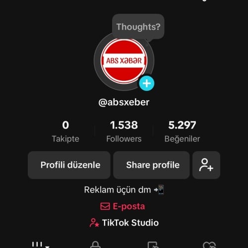  TikTok hesabı orjinal 1500 takipçi