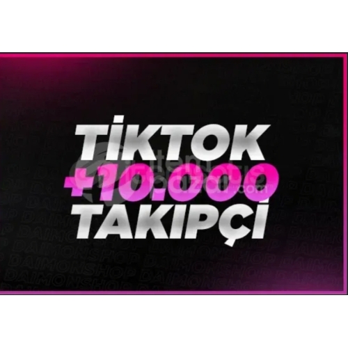  ⚡  TİKTOK KALICI   KALİTELİ  10.000 TAKİPÇİ