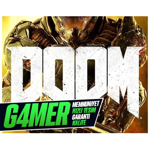  DOOM 2016 + OTO TESLİM + GARANTİ