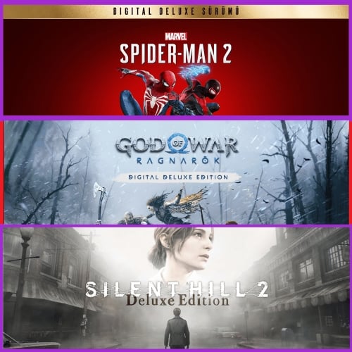  Spiderman 2 + Ragnarök + Silent hill 2