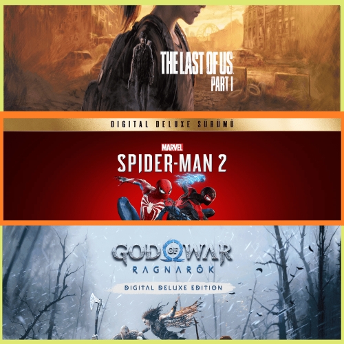  The Last of Us Part I + Spiderman 2 + Ragnarök