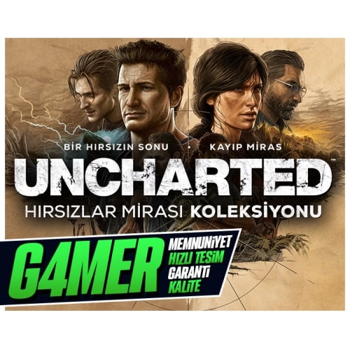  UNCHARTED Hırsızlar Mirası Koleksiyonu + KORUMA