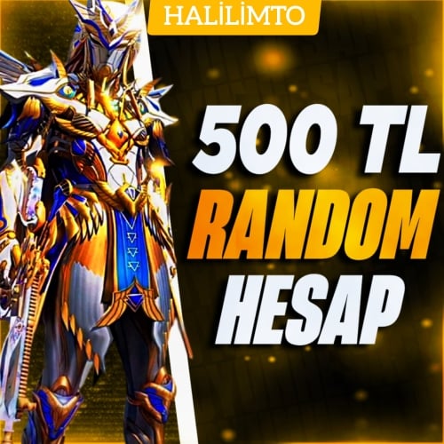  FULL+DOPDOLU 500 TL PUBG MOBİLE RANDOM