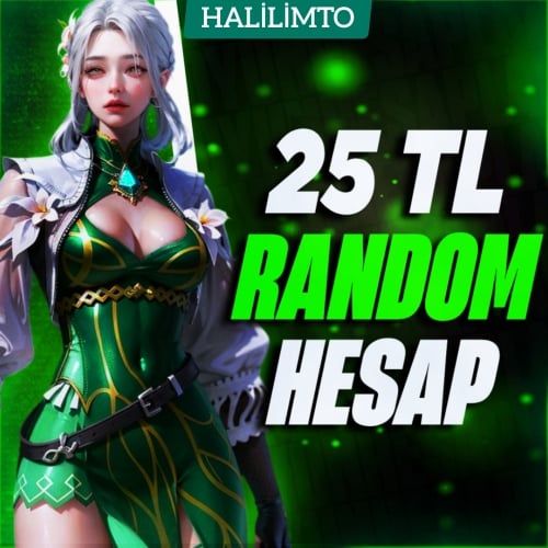  BOŞ YOK 25 TL PUBG MOBİLE RANDOM HESAP